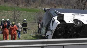  Автобусът, аварирал на Автомагистрала „ Тракия “, е бил механически изправен 