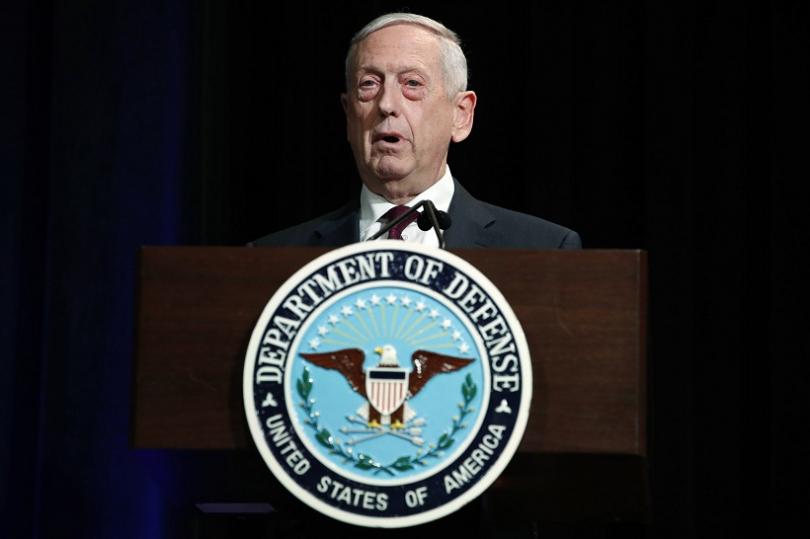  Джеймс Матис, министър на защитата на Съединени американски щати 