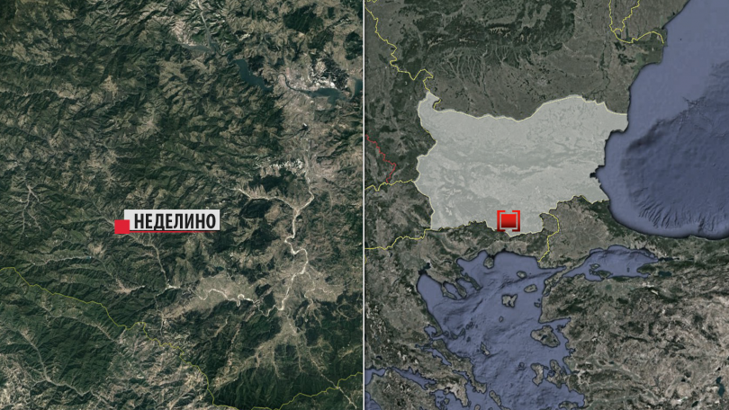 Свлачище наложи евакуиране на хора в Неделино Семейство от града