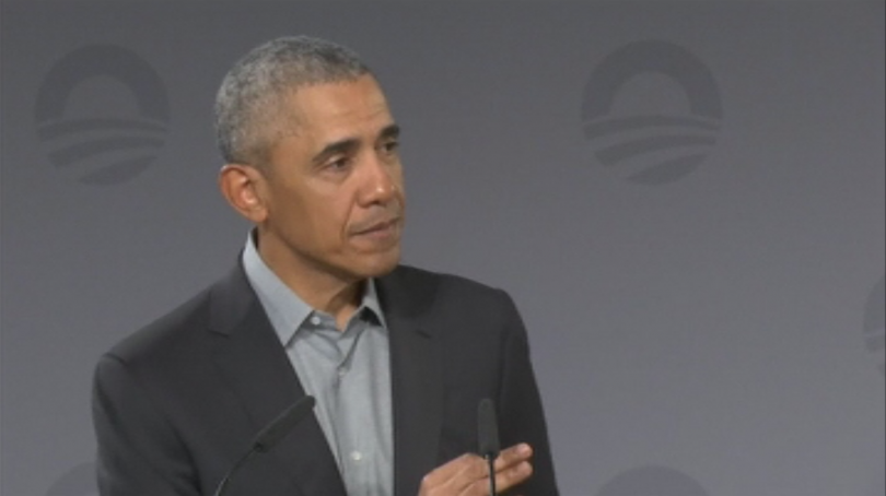 Предишният американски президент Обама който от четвъртък е на посещение