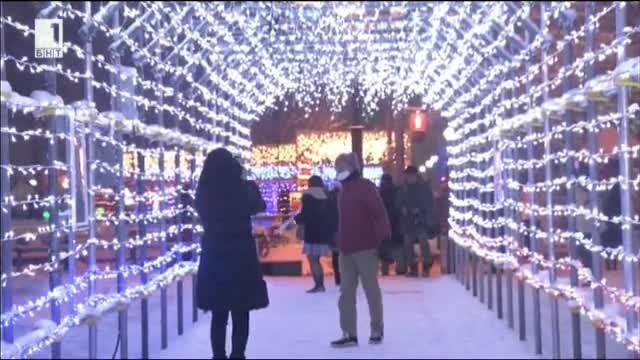 Японският град Сапоро запали Коледните си светлини Повече от 720