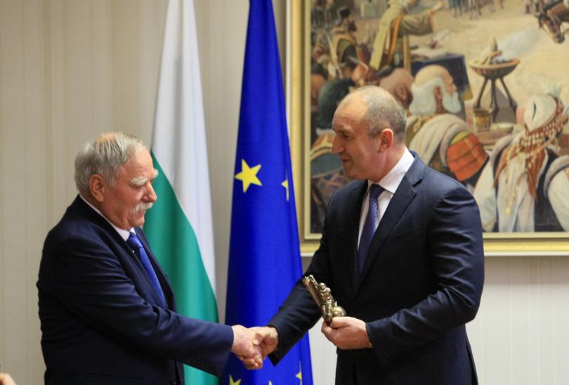 Президентът Румен Радев прие първия български космонавт Георги Иванов Сред