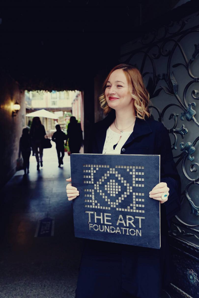  Арт фондацията е мястото, където младата германка е намерила своето място 