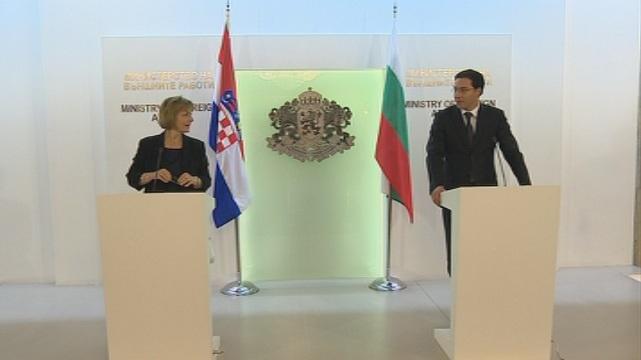 Среща на външните министри на България и Хърватия