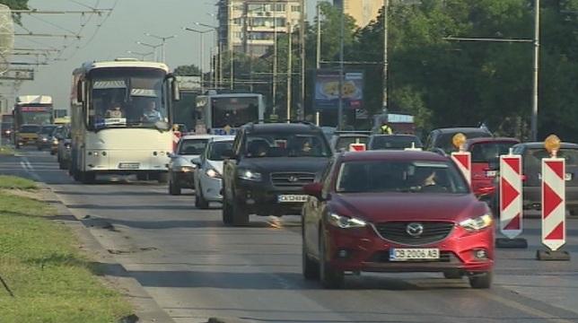 Ремонтът на Цариградско шосе (АКТУАЛИЗИРАНА)