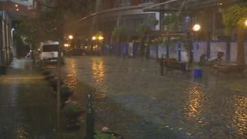 Нощна буря в София