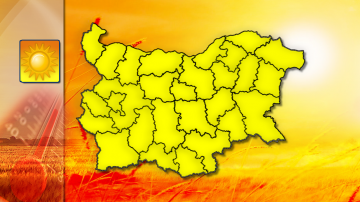 Жълт код за горещините (АКТУАЛИЗИРАНА)