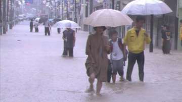 Тайфун остави стотици хиляди без ток в Япония