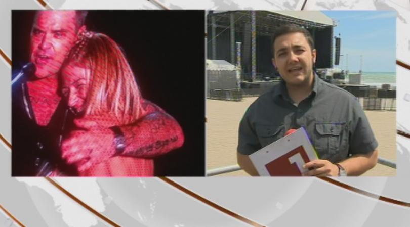 Роби Уилямс на Спирит ъв Бургас - на следващата сутрин