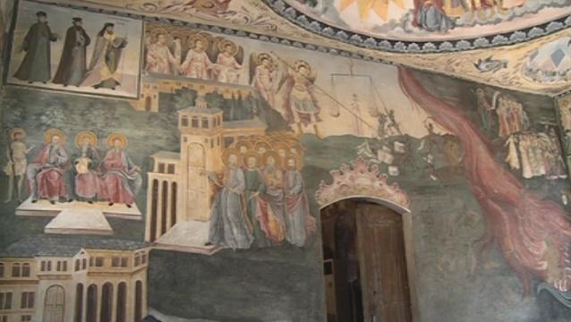 Застрашени са стенописи на Захари Зограф
