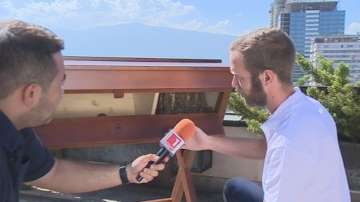 Кошер на терасата ....