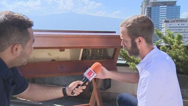 Кошер на терасата ....