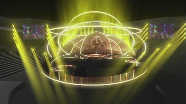 Вижте сцената на Детската Евровизия