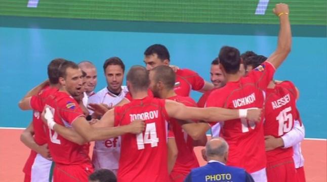 България победи Холандия на войлейбол в тежък мач