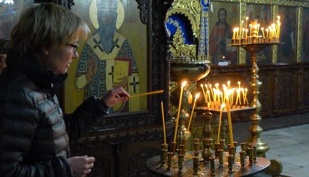 Ема Томпсън беше в Бачковския манастир