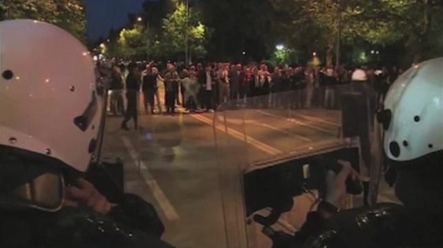 Антиправителствен протест в Черна гора