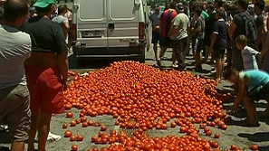 Зеленчукопроизводители блокираха пътя Пловдив-Пещера