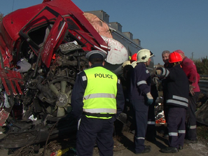 верижна катастрофа тракия