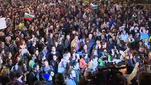 Протест в подкрепа на окупацията на Софийски университет