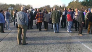 Протест в Телиш срещу бежански център