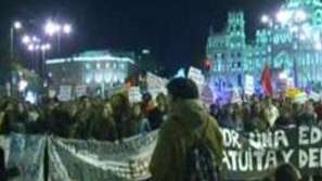 Испания: протести срещу икономиите