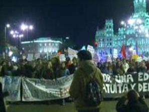 Испания: протести срещу икономиите