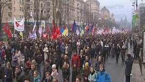 Нови сблъсъци на Европейския площад в Киев