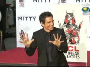 бен стилър свой отпечатък китайския театър