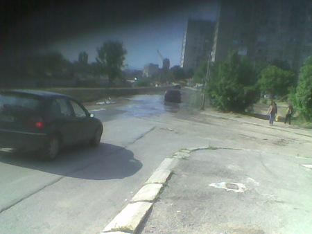 снимка 11 Наводнение след дъжд на ул. Витиня в София