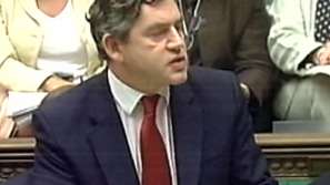 Гордън Браун развесели депутатите в Камарата с лапсус