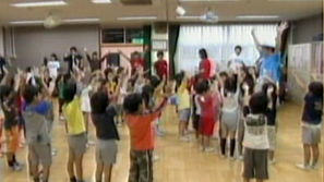 Акция чисти ръце в детските градини в Токио