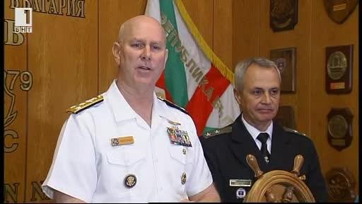 Командирът на Шести американски флот посети Варна