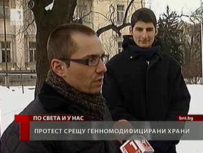 400 души протестираха срешу гмо