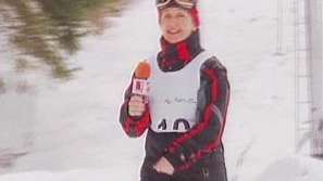 Ирина Цонева - най-добър скиор сред репортерите