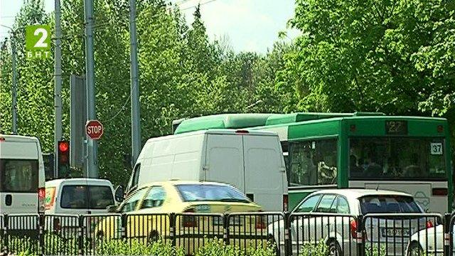 Натоварен трафик в Пловдив