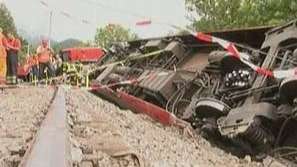 Влакова катастрофа в Швейцария