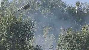 Пожар в склад за нитроцелулоза край Гниляне