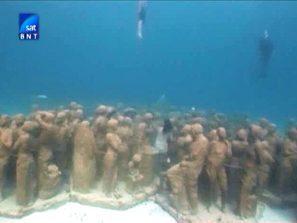 Подводен протест в Канкун