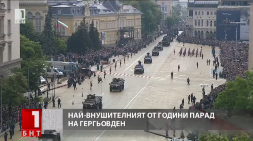снимка 10 Най-внушителният от години парад на Гергьовден