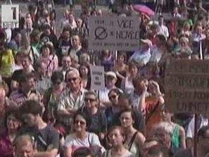 Протести в Прага