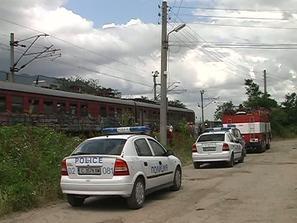 пътнически влак самозапали враца