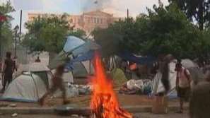 Ефектът от аварийния план върху гърците