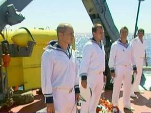 възпоменателна церемония руския миноносец лейтенант пушчин