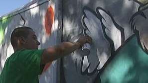 Графити фест пред НДК