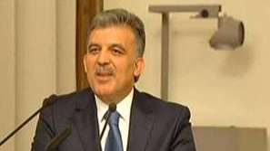 Турският президент в Германия