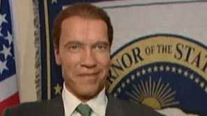 Шварценегер в музея