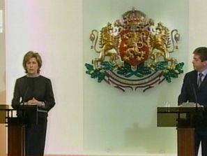 първо държавно посещение ирландски президент нас