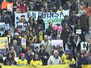 Протести в Барселона