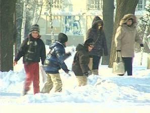 студен зимен ден русе