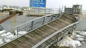 Проблеми с ледохода по Дунав